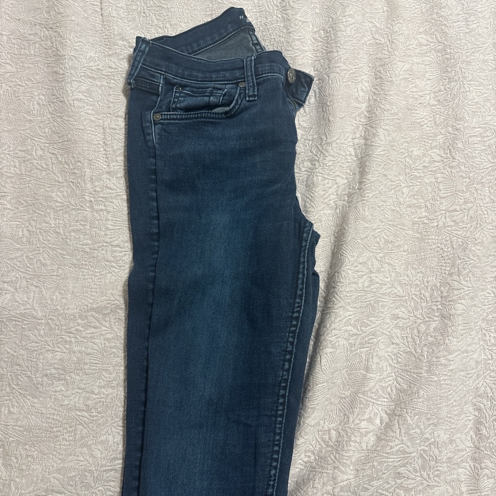 Dark Blue Denim Jeans Seven Jeans
